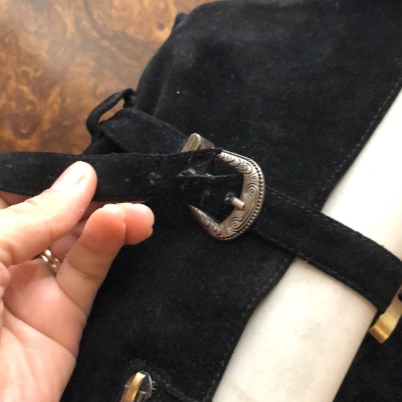 Vintage Nightwalker Esperado Western Cowboy Suede Boot size 9 - Picture 7 of 12